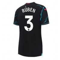 Manchester City Ruben Dias #3 Replica Third Shirt Ladies 2023-24 Short Sleeve